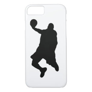 Slam Dunk Speler Silhouet iPhone 7 Hoesje