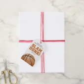 Slam Dunk Valentine Classroom Favor Tag Cadeaulabel (Met Touw)