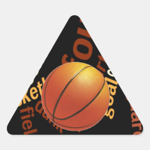 Slam Dunk van Vocabulary: Basketbal Game of Champs Sticker