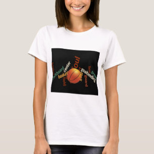Slam Dunk van Vocabulary: Basketbal Game of Champs T-shirt