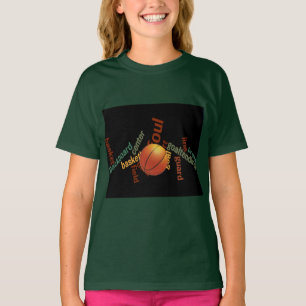 Slam Dunk van Vocabulary: Basketbal Game of Champs T-shirt