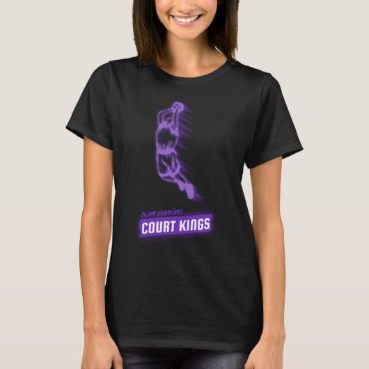 Slam Dunking Court Kings T-shirt (Voorkant)