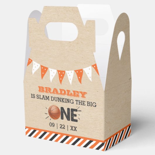 Slam Dunking the Big One | Basketball 1e verjaarda Bedankdoosjes (Geopend)