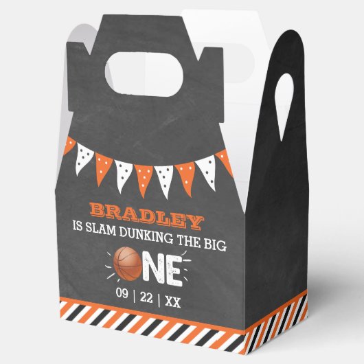 Slam Dunking the Big One | Basketball 1e verjaarda Bedankdoosjes (Geopend)