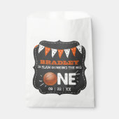 Slam Dunking the Big One | Basketball 1e verjaarda Bedankzakje (Voorkant)