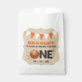 Slam Dunking the Big One | Basketball 1e verjaarda Bedankzakje (Voorkant)