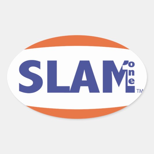 SLAM ÉÉN STICKER (Voorkant)