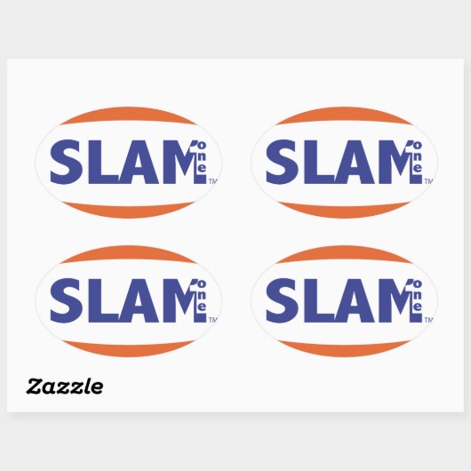 SLAM ÉÉN STICKER (Vel)