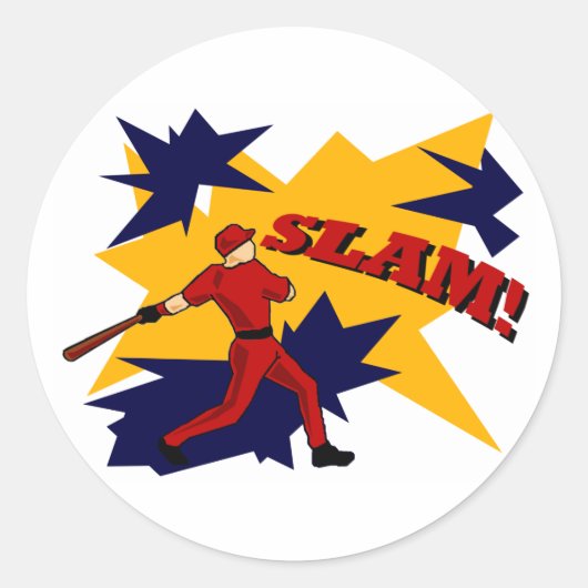 SLAM! HONKBAL STICKER (Voorkant)