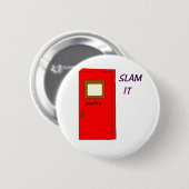 Slam IT Buttonnen Ronde Button 5,7 Cm (Voorkant /achterkant)