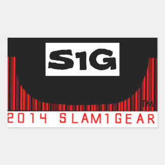 SLAM ONE GEAR S1G HALVE PIJP STICKERS