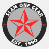 SLAM ONE GEAR STICKER (Voorkant)