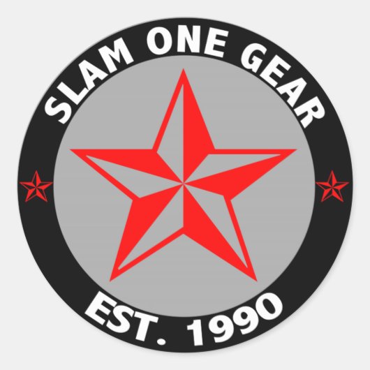 SLAM ONE GEAR STICKER (Voorkant)