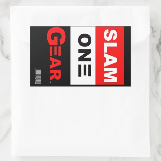 SLAM ONE GEAR STICKERS (Tas)