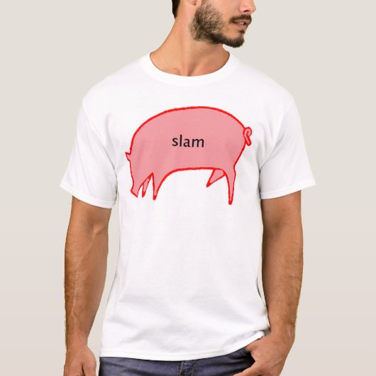 Slam Pig T-shirt (Voorkant)