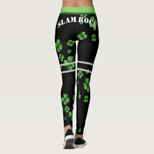 Slam Rock Shamrock Leggings (Achterkant)