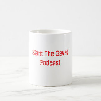 Slam The Gavel Podcast T-shirts Koffiemok