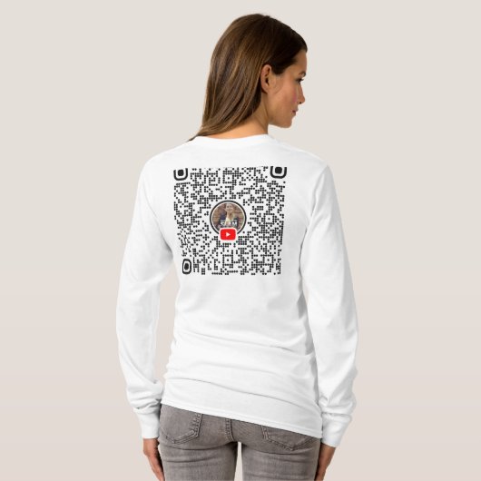 Slam The Gavel T-shirt met lange mouwen (Achterkant volledig)