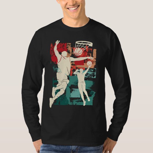 Slamdunk Basketbal T-shirt (Voorkant)