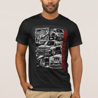 Slammed Renegade Widebody Turbo Comic Grafisch T-shirt
