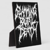 Slamming Brutale Dood Metaal Fotoplaat (Zijkant)