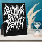 Slamming Brutale Dood Metaal Fotoplaat (Zijkant)