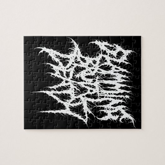 Slamming Brutale Dood Metaal Legpuzzel (Horizontaal)