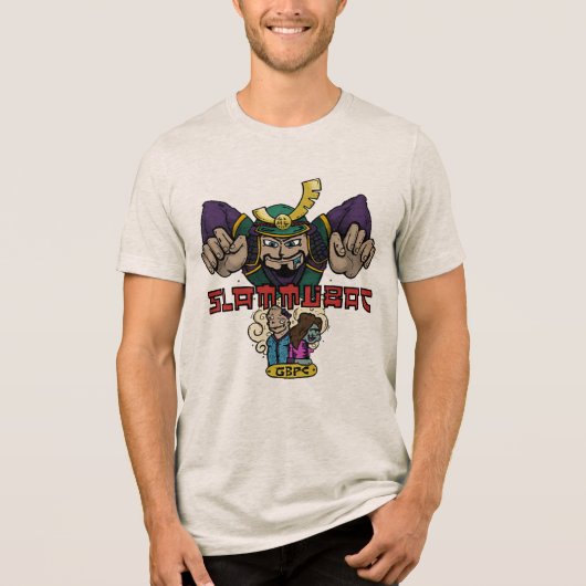 Slammurai Tri-Blend Shirt (Voorkant)