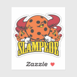 Slampede pickleball stickers