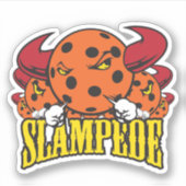 Slampede pickleball stickers (Voorkant)