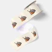 Slanagellint - Aangepaste kleuren - Tekst Satijnen Lint (Achterkant)