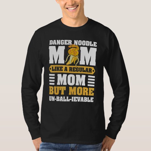 Slang Banaan Balpython T-shirt (Voorkant)