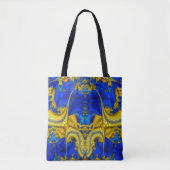 Slang Blauwe Avatar Boodschappentas Tote Bag (Voorkant)