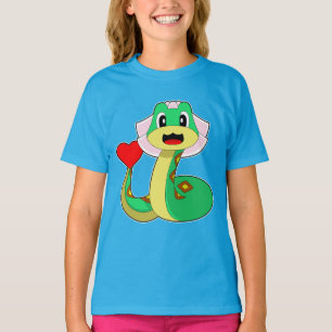 Slang Bruid Hart Huwelijk T-shirt