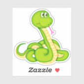 Slang Cartoon Uitknip Sticker Decal (Vel)