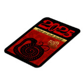 Slang Chinees aangepaste Nieuwjaar Zodiac Verjaard Magneet (Linkerzijde)