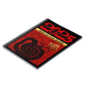 Slang Chinees aangepaste Nieuwjaar Zodiac Verjaard Notitieboek (Linkerzijde)