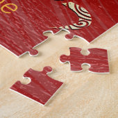 Slang Chinese Zodiac Horoscoop sterrenbeeld Legpuzzel (Zijkant)