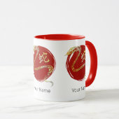 Slang Chinese Zodiac Horoscoop sterrenbeeld Mok (Voorkant rechts)