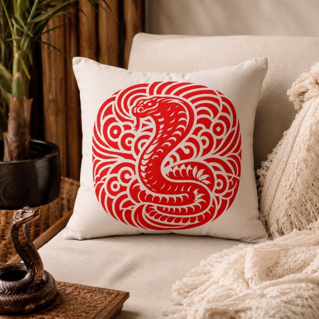 Slang comfort: Kobra-vormig kussen voor exotisch (Serpentine Comfort: Cobra-Shaped Pillow for Exotic)