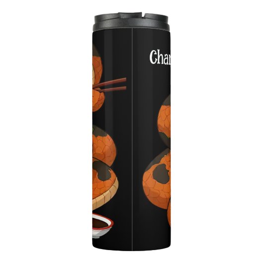 Slang Devours: Ramen noedels, eetstokjes Thermosbeker (Achterkant)