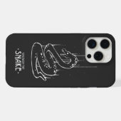 SLANG DIER LIJN LAAT DE SLANG LOS iPhone HOESJE (Achterkant horizontaal)