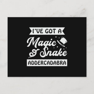 Slang Dier Reptiel Snakers Cobra Pet Grappig gesch Briefkaart