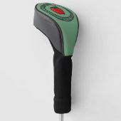 Slang en Appel Golfheadcover (Schuin)