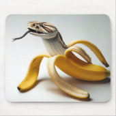 Slang en banaan fusie muismat (Voorkant)