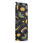 Slang en bloemenfee print thermosbeker (Geroteerd rechts)