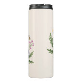 Slang en bloemenfee print thermosbeker (Achterkant)