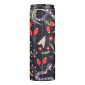 Slang en bloemenfee print thermosbeker (Achterkant)