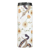 Slang en bloemenfee print thermosbeker (Achterkant)