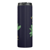 Slang en bloemenfee print thermosbeker (Achterkant)